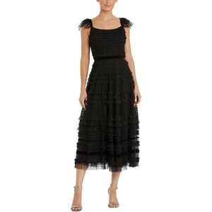 Mac Duggal Womens  Midi Dress